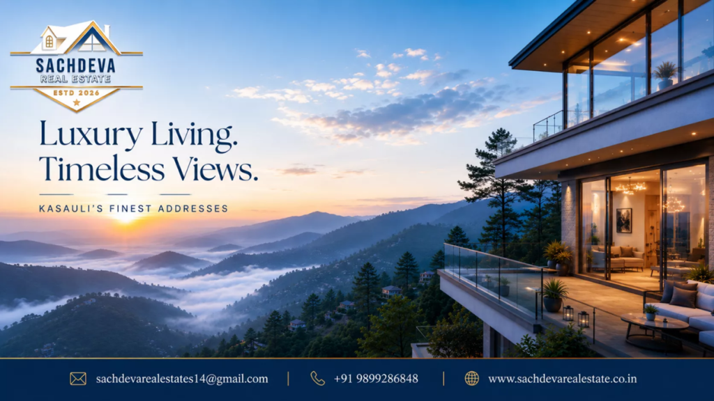 luxury villa projects Kasauli