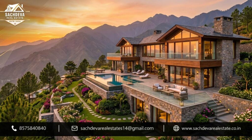 4 BHK luxury villa in Kasauli