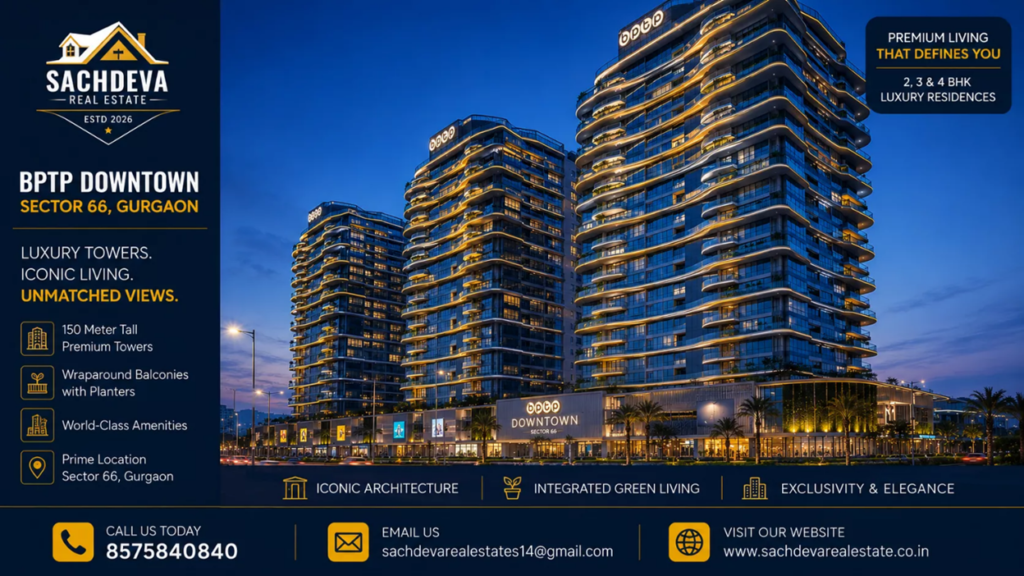 BPTP Downtown Sector 66 Gurgaon