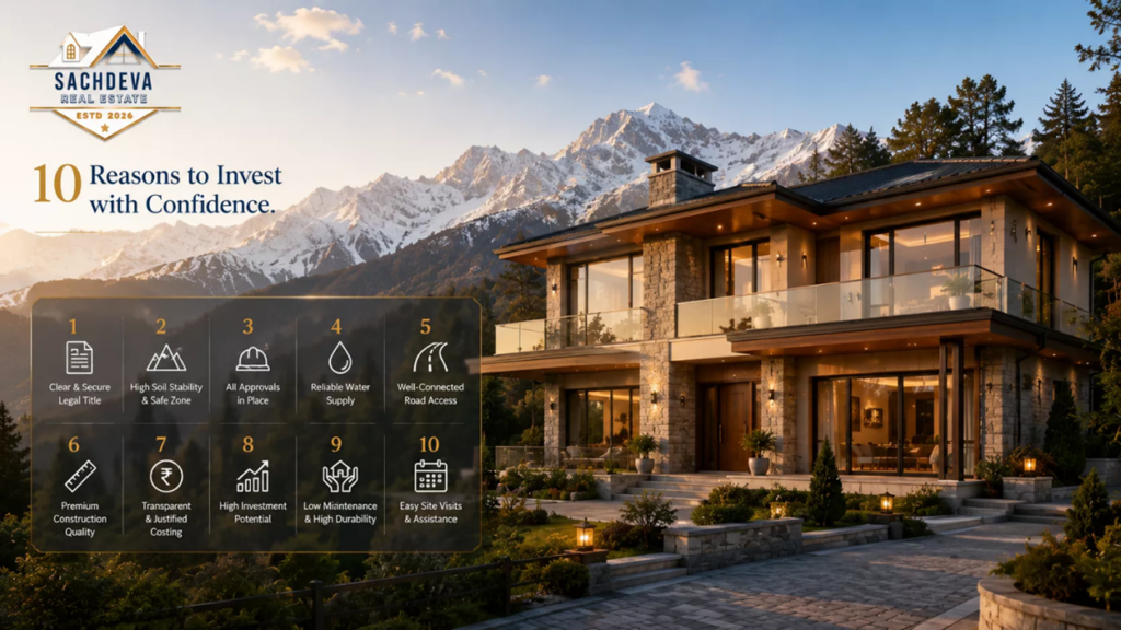 4 BHK luxury villa for sale in Kasauli