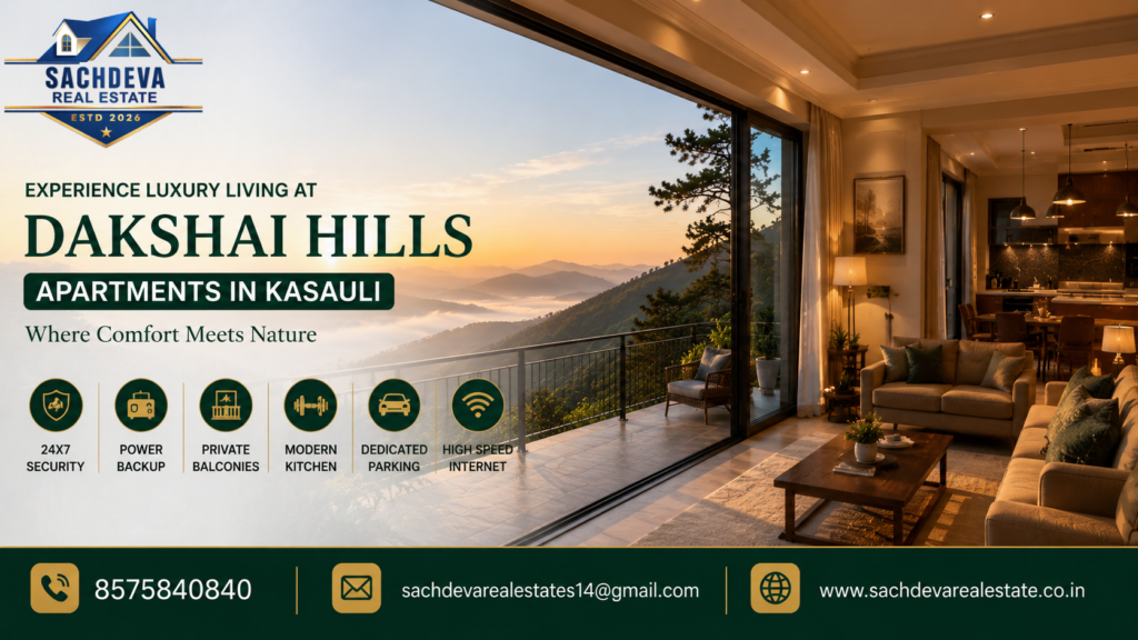 Dakshai hills apartments in Kasauli.
