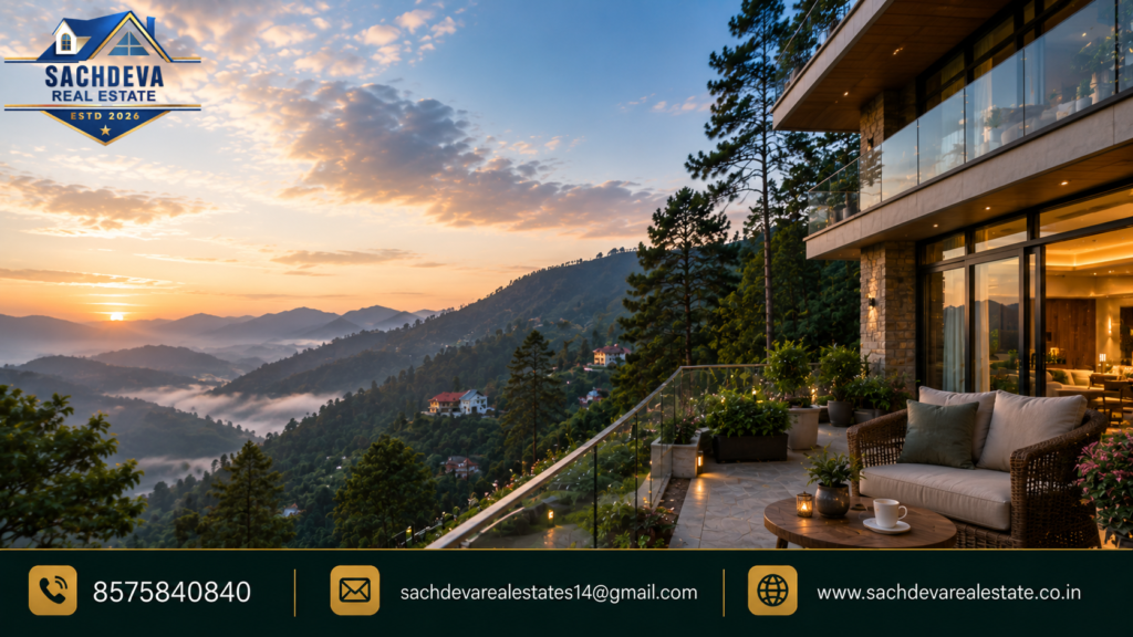 Dakshai hills apartments in Kasauli.