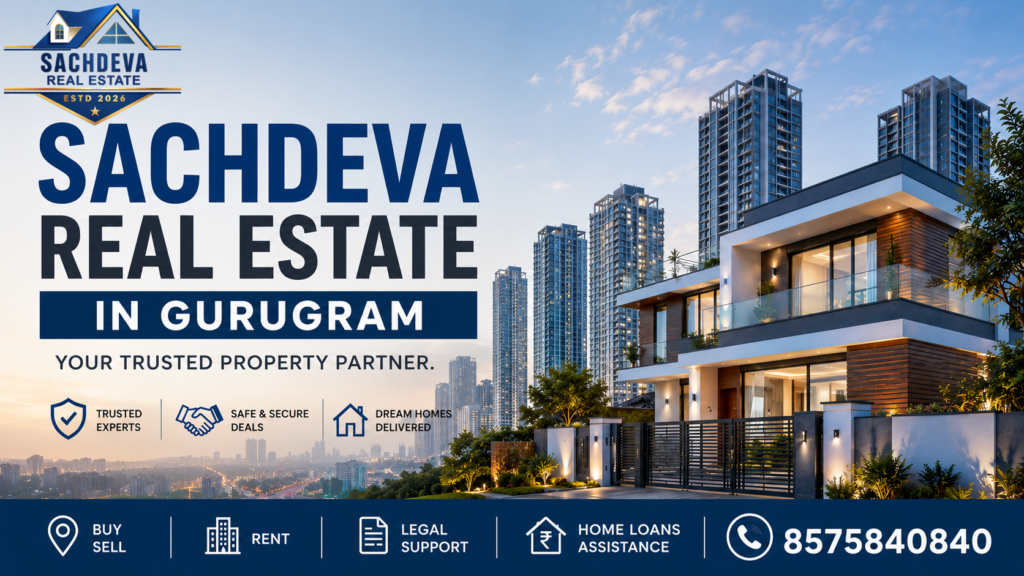 Sachdeva Real Estate in Gurugram.