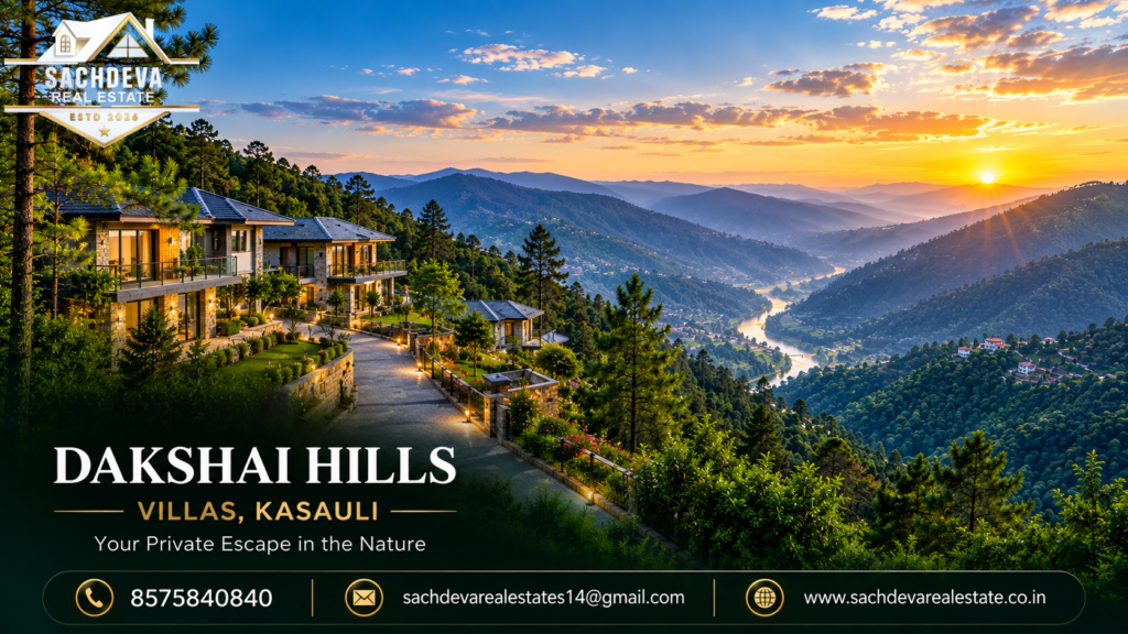 Dakshai hills villas in kasauli.