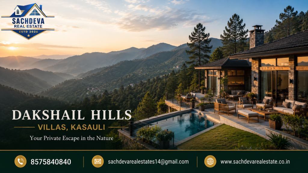 Dakshai hills villas in kasauli.